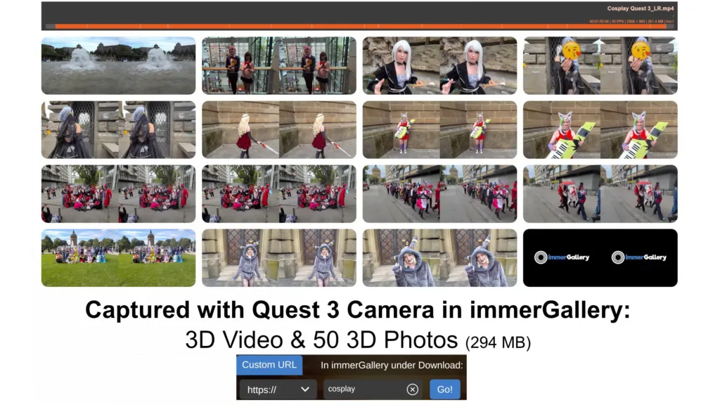 Quest 3 3D Camera Samples